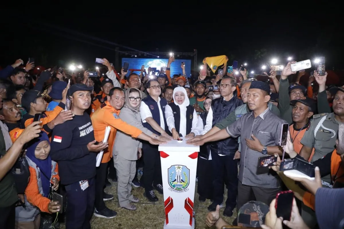 Gubernur Jawa Timur, Khofifah Indar Parawansa Luncurkan Logo Baru dalam rangka Memperingati Hari Jadi Jawa Timur ke-78