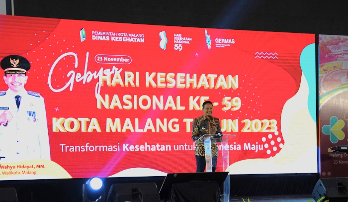 Gebyar Peringatan Hari Kesehatan Nasional ke-59 Tahun di Kota Malang