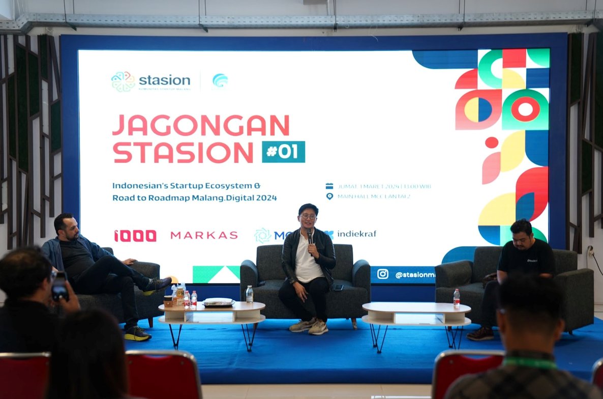 Gelar Jagongan Stasion 2024, Startup Asal Malang Bersinergi Untuk Masa Depan Ekosistem Startup Indonesia