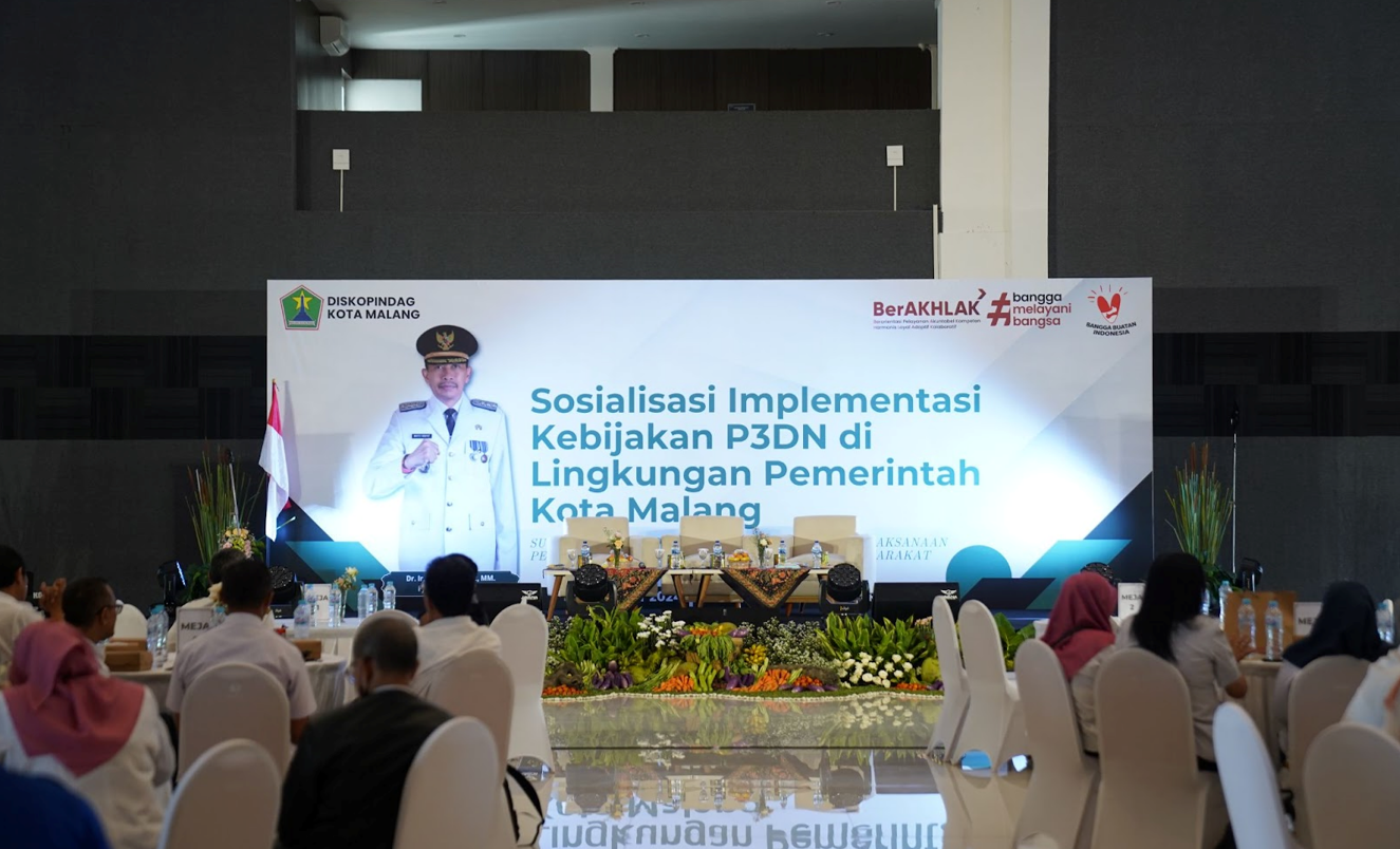Sosialisasi Implementasi Kebijakan P3DN di Lingkungan Pemerintah Kota Malang