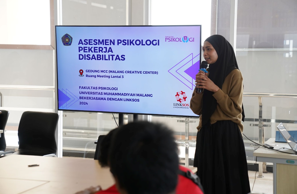Pemberdayaan Penyandang Disabilitas: Kolaborasi Melebihi Batas Antara Fakultas Psikologi UMM dan Linksos