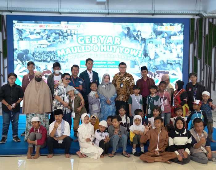 Merayakan Maulid Nabi SAW ke-1446 Hijriah, ISSC Gelar Acara Peduli Sosial Laskar Inklusi Bersama YDWI