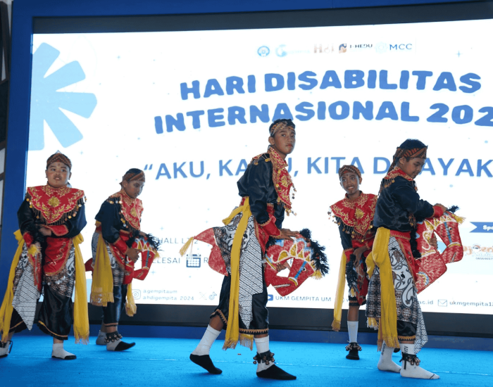 UKM GEMPITA Universitas Negeri Malang Rayakan Hari Disabilitas Internasional Bersama Siswa SLB dan Yayasan Difabel