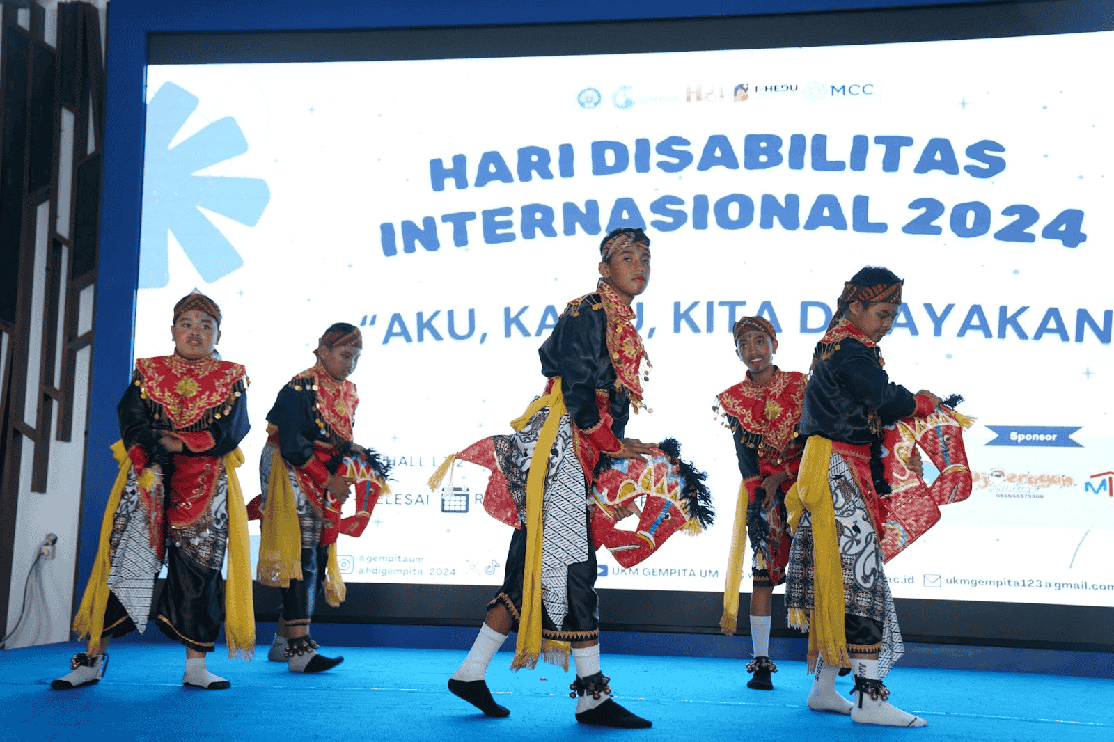 UKM GEMPITA Universitas Negeri Malang Rayakan Hari Disabilitas Internasional Bersama Siswa SLB dan Yayasan Difabel